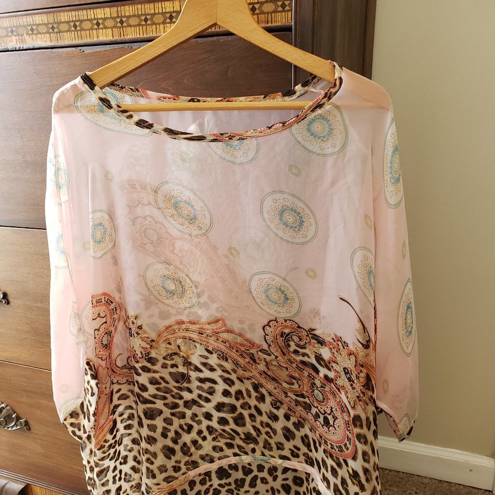 Sheer Tunic Shawl